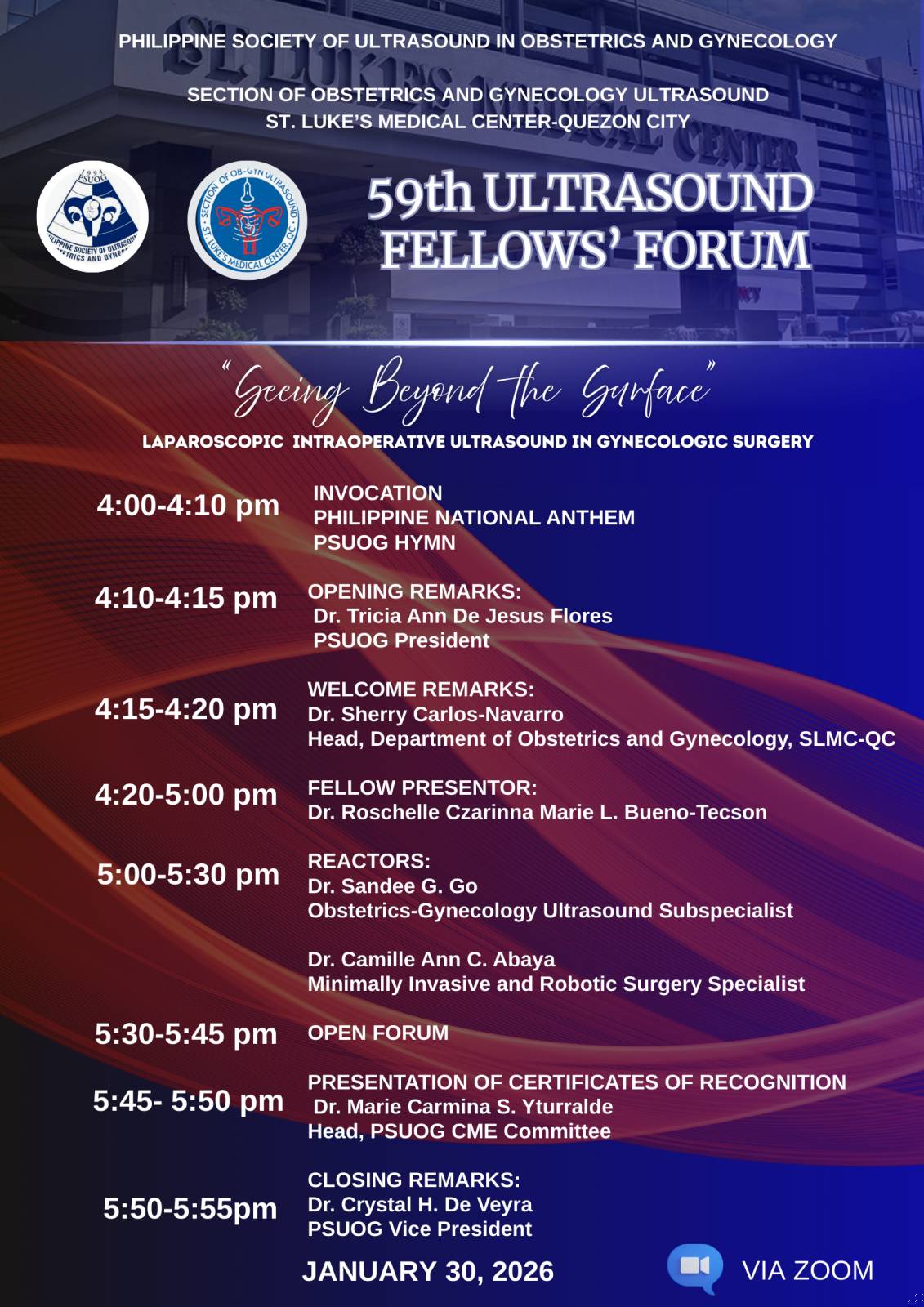 59th Ultrasound Fellow’s Forum Program